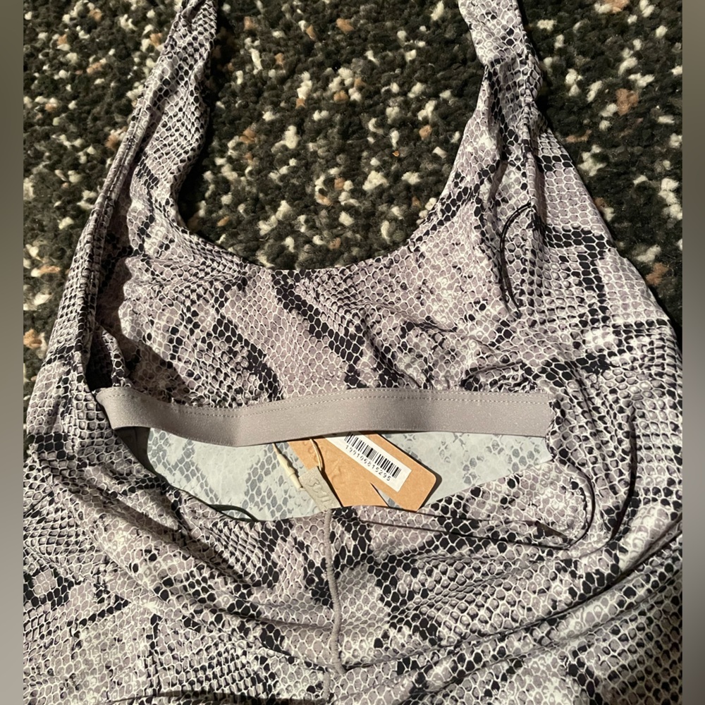 SKIMS Snakeskin Halter Top - Picture 4 of 5